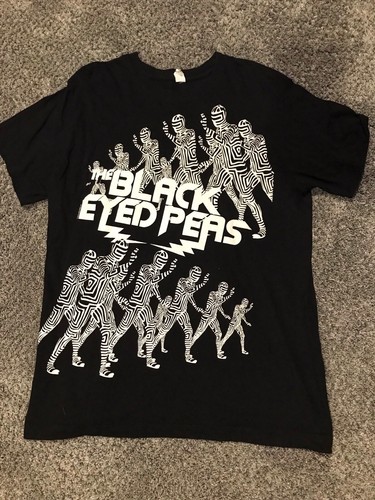 USA製　The Black Eyed Peas Tシャツ　M 古着 00's USA製 BLACK EYED PEAS ブラックアイドピーズ 全米