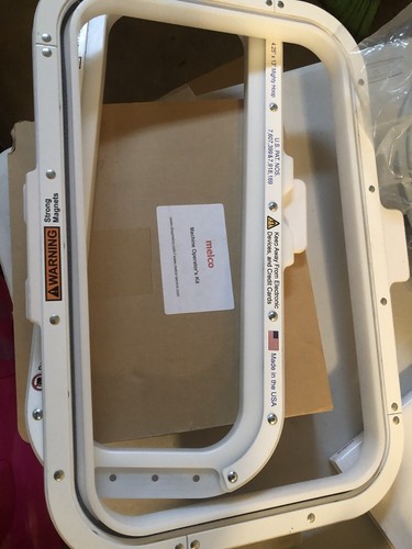 Melco Bravo 16 Needle Embroidery Machine Very low Stitch Count Hoopmaster Inc