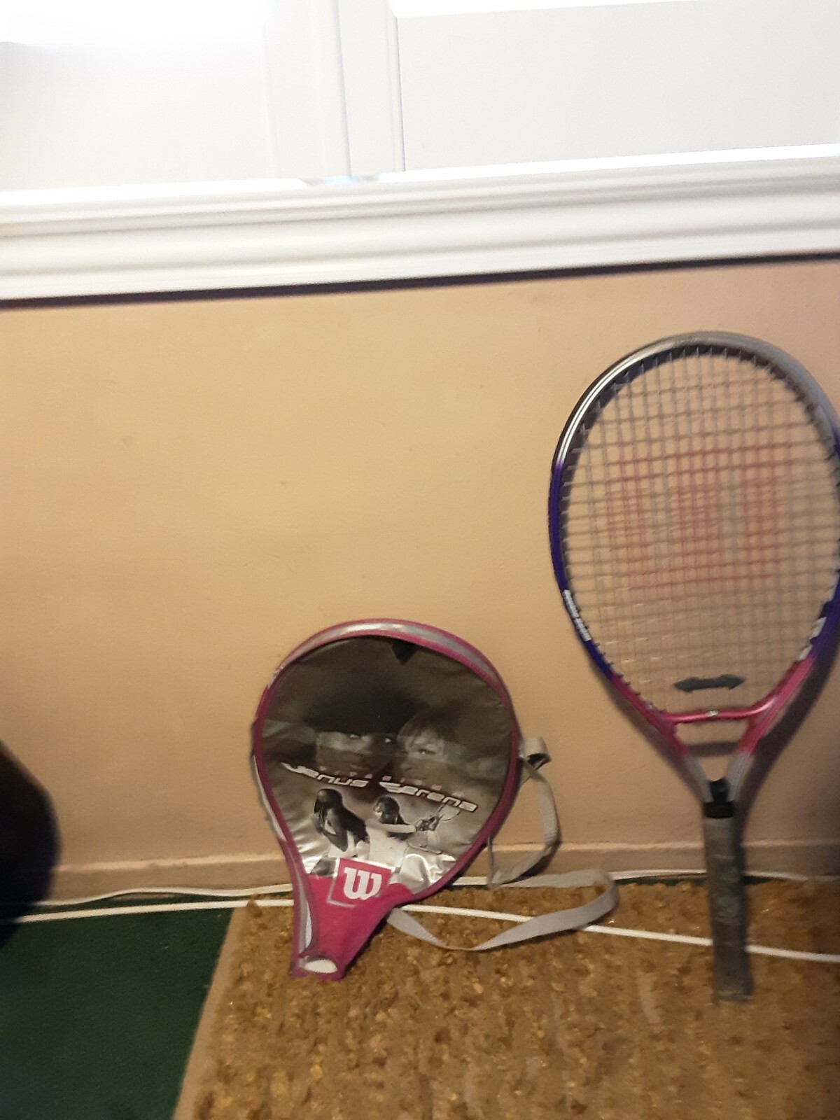 Senus Serena Tennis Racquet Titanium  Case Real Clean