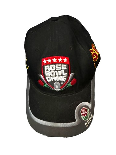 キャップ 2004 RoseBowl University of Michigan CAP Rose Bowl Game Embroidered USC vs Michigan Vintage 2004