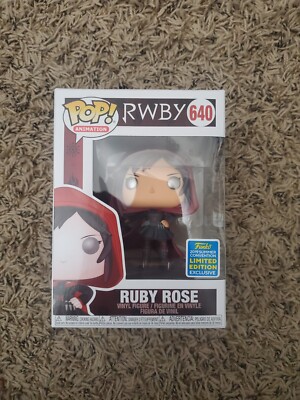 Funko Pop RWBY 640 Ruby Rose Funko Summer 2019 Con Exclusive