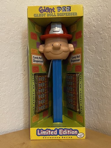 GIANT TALKING FIREMAN PEZ LIMITED EDITION- NEW IN BOX | eBay
