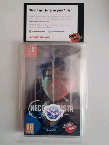 Necrobarista: Final Pour (Nintendo Switch, 2022) Super Rare