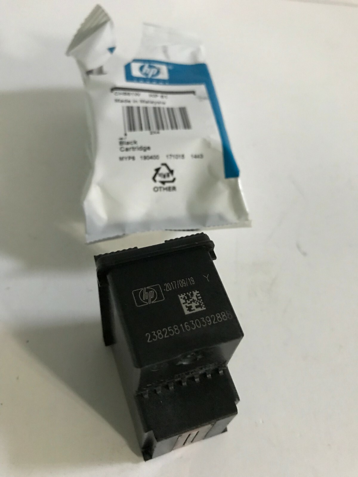 EMPTY Genuine HP 61XL Black Ink Cartridge *Never Refilled*