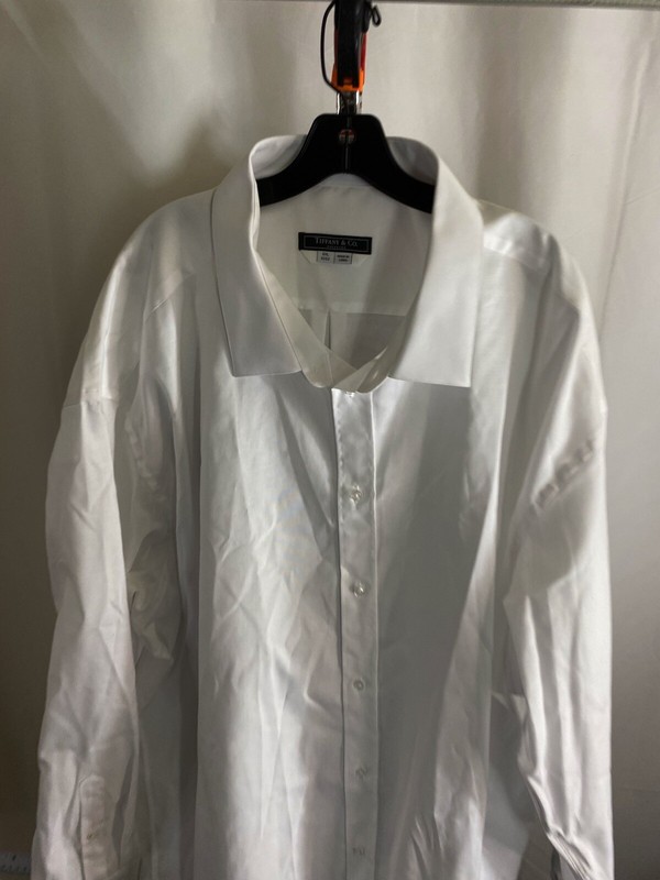 NWOT Tiffany & Co White Oxford LONG SLEEVE SHIRT 6XL 22 x 29
