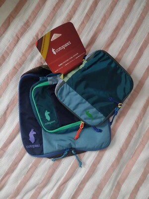 NEW Cotopaxi Cubo Del Dia Packing Cubes System Set of 3 Multicolored 2L, 3L, 10L
