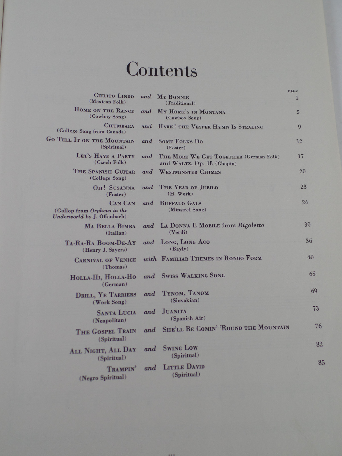 Lot of 2 Partner Songs Sheet Music Books