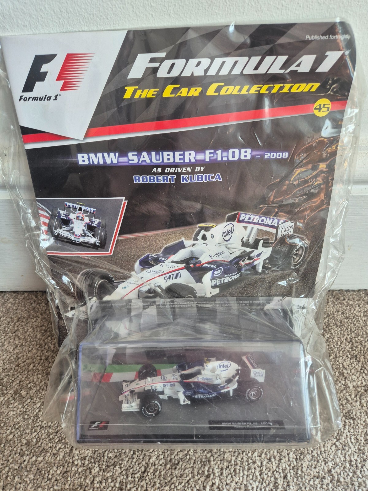 1/43 クビサF1.08 FUJI 936pcs. KUBICA Altaya 1:43 Robert