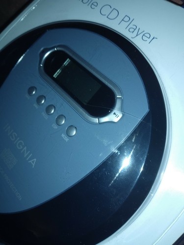 Insignia Portable CD Player Skip Protection CD-R CD-RW NEW SEALED Ships FREE!