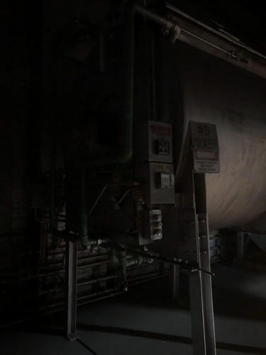 Used 172 Cu Ft Jacketed Ribbon Blender Mixer 40 Hp