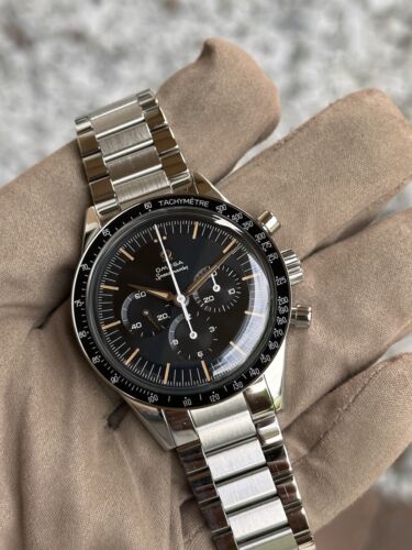 Pre-owned Omega 2024  Speedmaster First In Space 310.30.40.50.06.001 Bracelet Watch