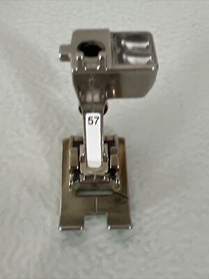 Genuine Bernina Zigzag Foot with Non-Stick Sole #57 - 9mm 1630 - Old Style