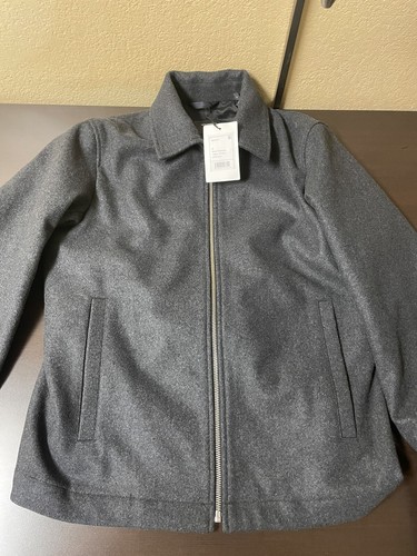 Theory Wyatt Urban Wool & Cashmere-Blend Melton Jacket Men's Grey Size S | eBay Theory Wyatt Urban Wool & Cashmere-Blend Melton Jacket Men's Grey Size S | eBay
