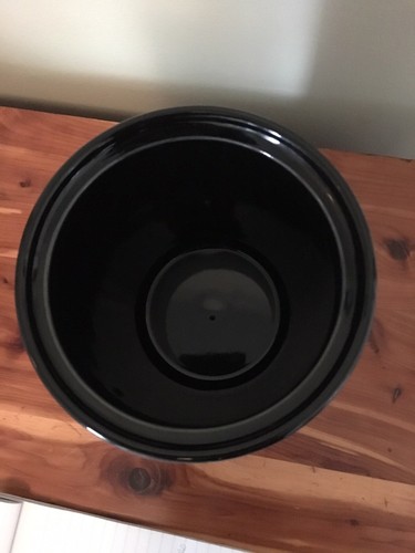 Fiesta Ware Large Black Canister