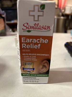 Similasan Earache Relief Ear Drops 10 ml EXP 9/27