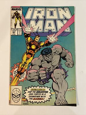 Iron Man #247 Comic Book Marvel Comics