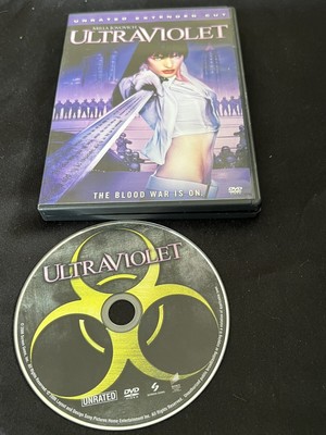 Ultraviolet (DVD, 2006, Unrated Version) Extended  Cut Milla Jovovich
