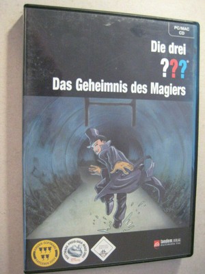 Die drei ??? Das Geheimnis des Magier 2005 PC Spiel CD-Rom für PC/Mac