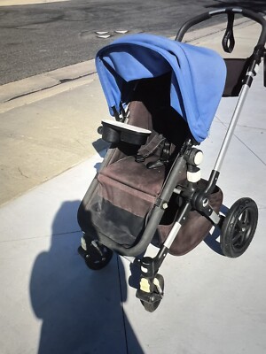 Bugaboo Cameleon Black Travel System Single Seat Stroller