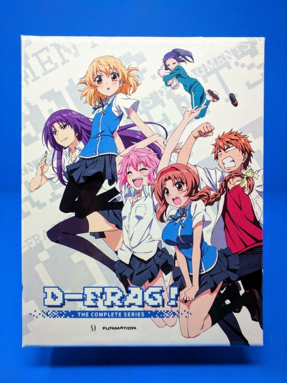 D-Frag: Complete Anime Series Collection (Blu-ray/DVD, 2015, Limited Edition)