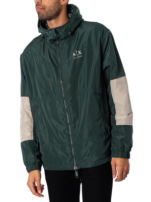 

Мужская двусторонняя куртка Armani Exchange, зеленая, Зеленый, 3RZB18-ZNNSZ-4885