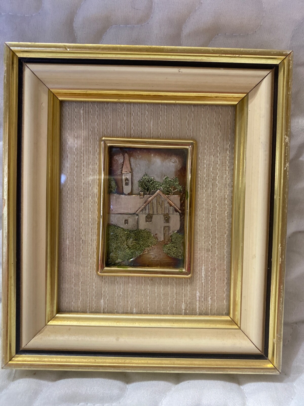 Vtg 925 Silver Plated Picture Italy by Grafi Gold | eBay