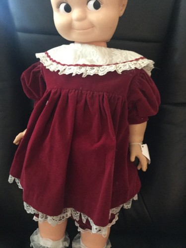 Vintage Googley 27” Girl Doll Cameo