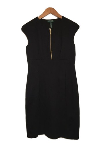 ワンピース LAUREN RALPH LAUREN Woman Dress Black 253963738 001 Women's Black Sheath & Slim Dresses & Jumpsuits | Ralph Lauren