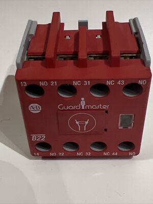 ALLEN BRADLEY 100S-F GUARDMASTER Contact Block SER B. Free Shipping