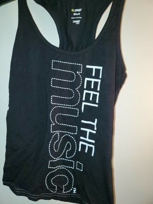zumba racerback tops