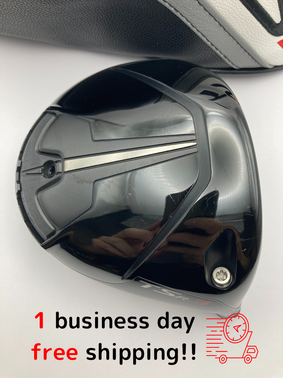 Titleist TSR3 10.0 カバー付き Titleist TSR3 10.0 driver head with head cover right handed