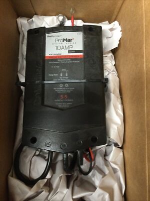 ProMariner ProMar1 DS 10 2 Banks Waterproof Battery Charger - Black