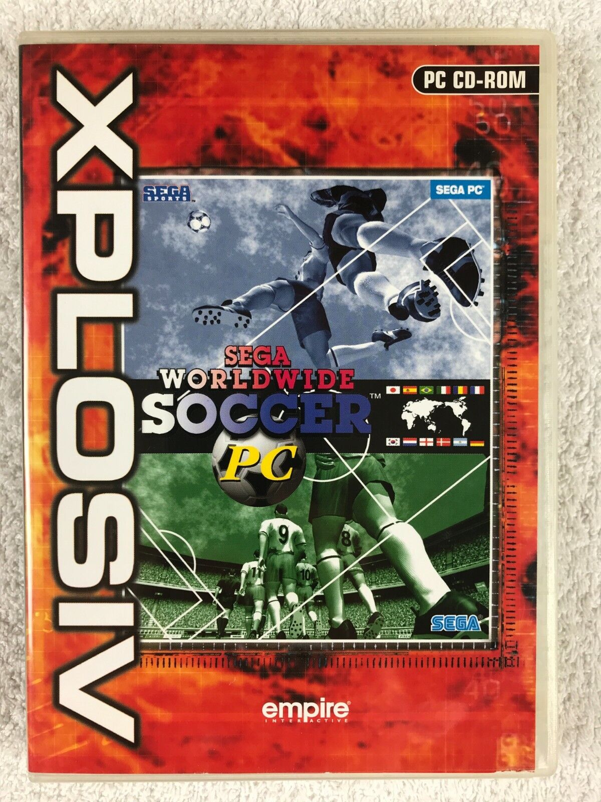 SEGA Worldwide Soccer - Windows PC - Xplosiv - CD-ROM - VGC SEGA Worldwide Soccer - Windows PC - Xplosiv - CD-ROM - VGC