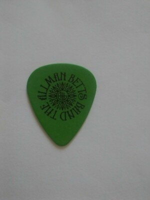Allman Betts Band Duane Betts 2020 Tour Guitar Pick