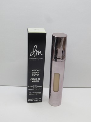 DM DANESSA MYRICKS VISION CREAM FOUNDATION + CONCEALER N02 0.34 OZ BOXED