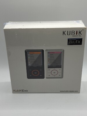 Kubik EVO Digital 8GB MP2 Player  Black New Sealed