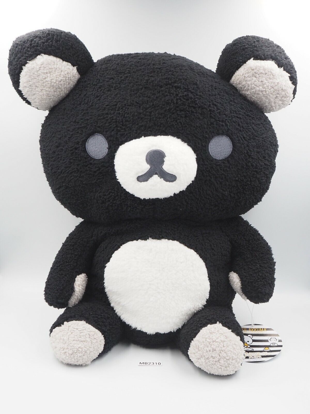 Rilakkuma MB2310 Black XL monochrome San-x Large Plush 18 Rilakkuma MB2310 Black XL monochrome San-x Large Plush 18