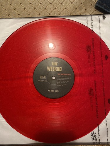 The Weeknd The Highlights Vinyl Red Sparkle | eBay