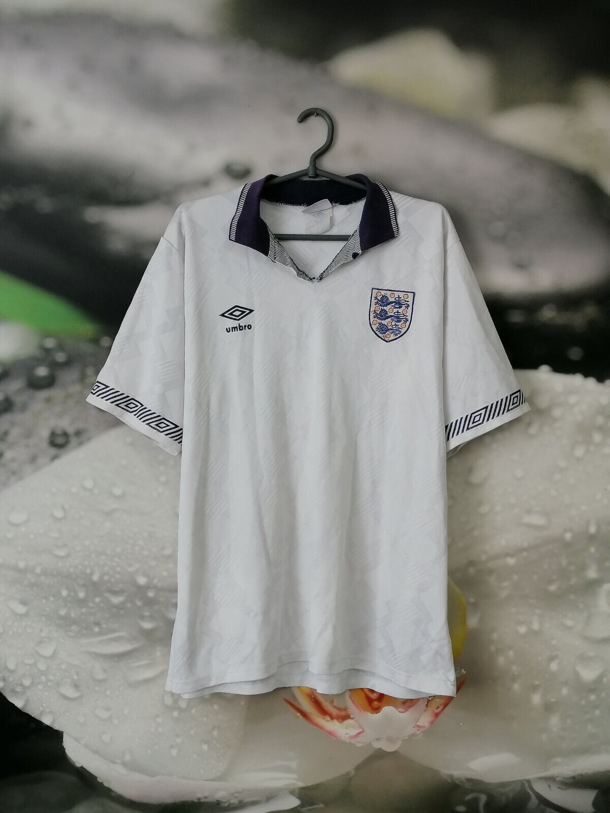 England 1990 - 1992 home vintage football shirt jersey England 1990 - 1992 home vintage football shirt jersey