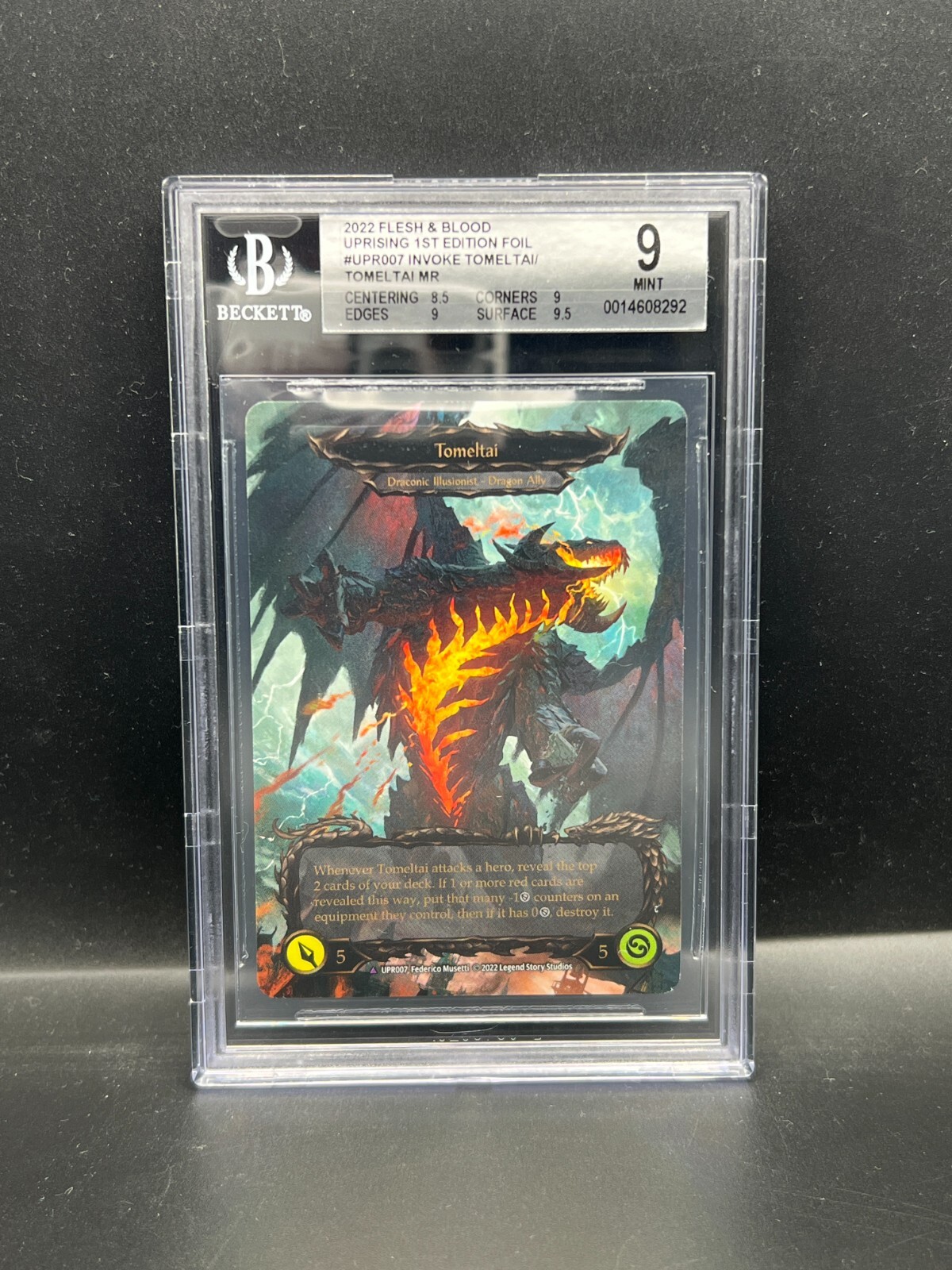 【Marvel】FaB Invoke Tomeltai Invoke Tomeltai Marvel Cold Foil PSA 10 – BPMTRADINGSUPPLIES