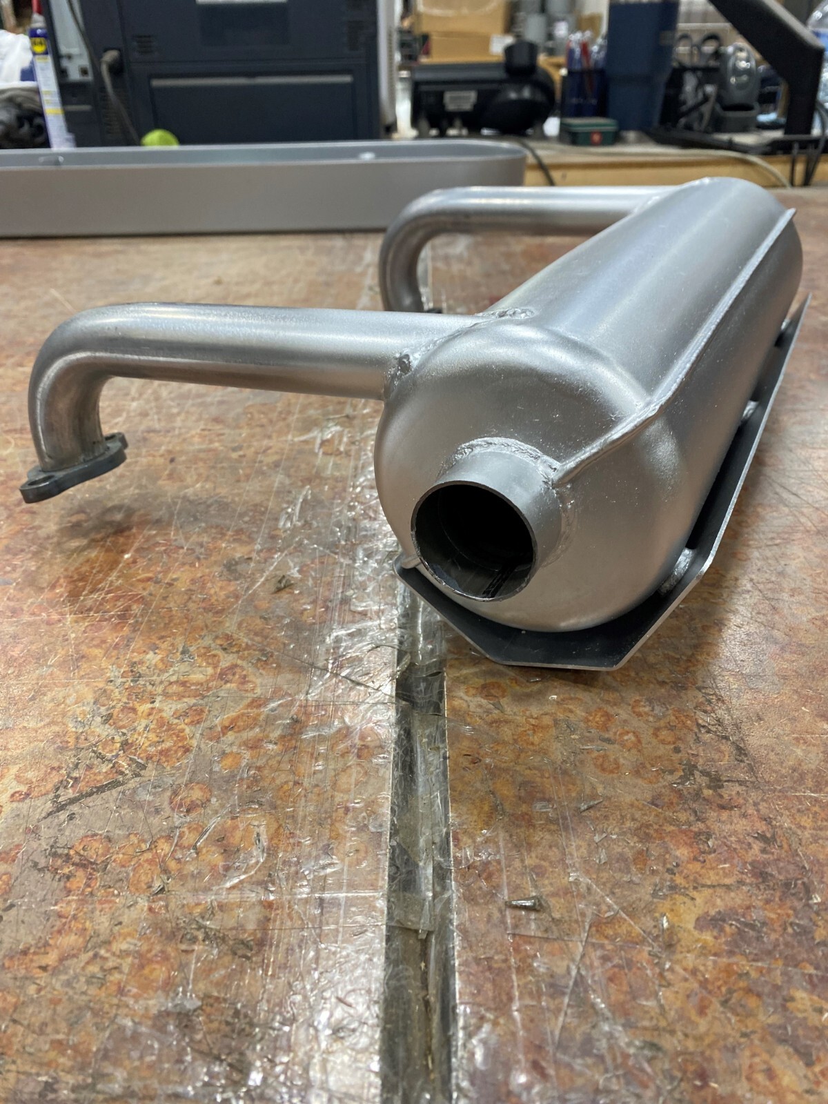 小物 Vintage Decadent muffler Datsun 240Z JDM Fairlady Z432 Style Dual Outlet Single