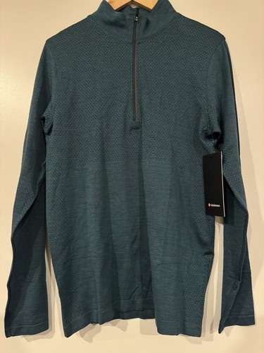 Lululemon Men's Metal Vent Tech Midweight 1/2 Zip SMALL s