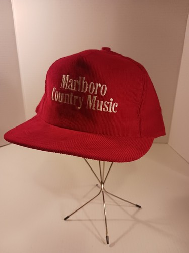 80s USA製Marlboro Country Music レッドキャップ
