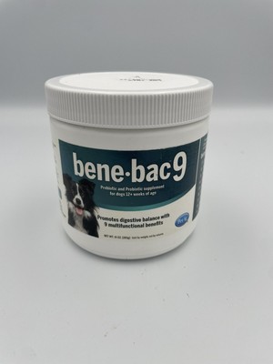 Bene-Bac 9-in-1 Dog Powder Prebiotic/Probiotic Supplement