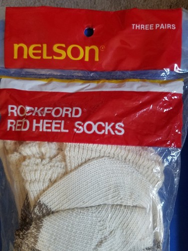 VINTAGE NELSON ROCKFORD RED HEEL INSTUCTIONS SOCK MONKEY ELEPHANT