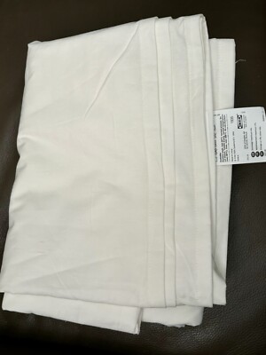 Ikea Dvala 150x260cm(59x102'') White Flat Sheet NWOT