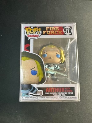 Funko Pop! Fire Force - Arthur with Sword #978 W/ Pop Protector
