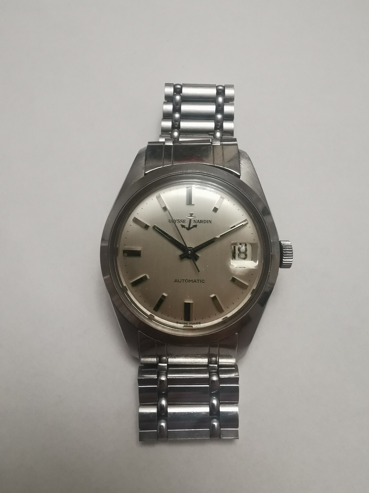 N*O様 ULYSS NARDIN 自動巻きswiss 1960'S Vintage Ulysse Nardin Swiss Automatic Date Men Watch