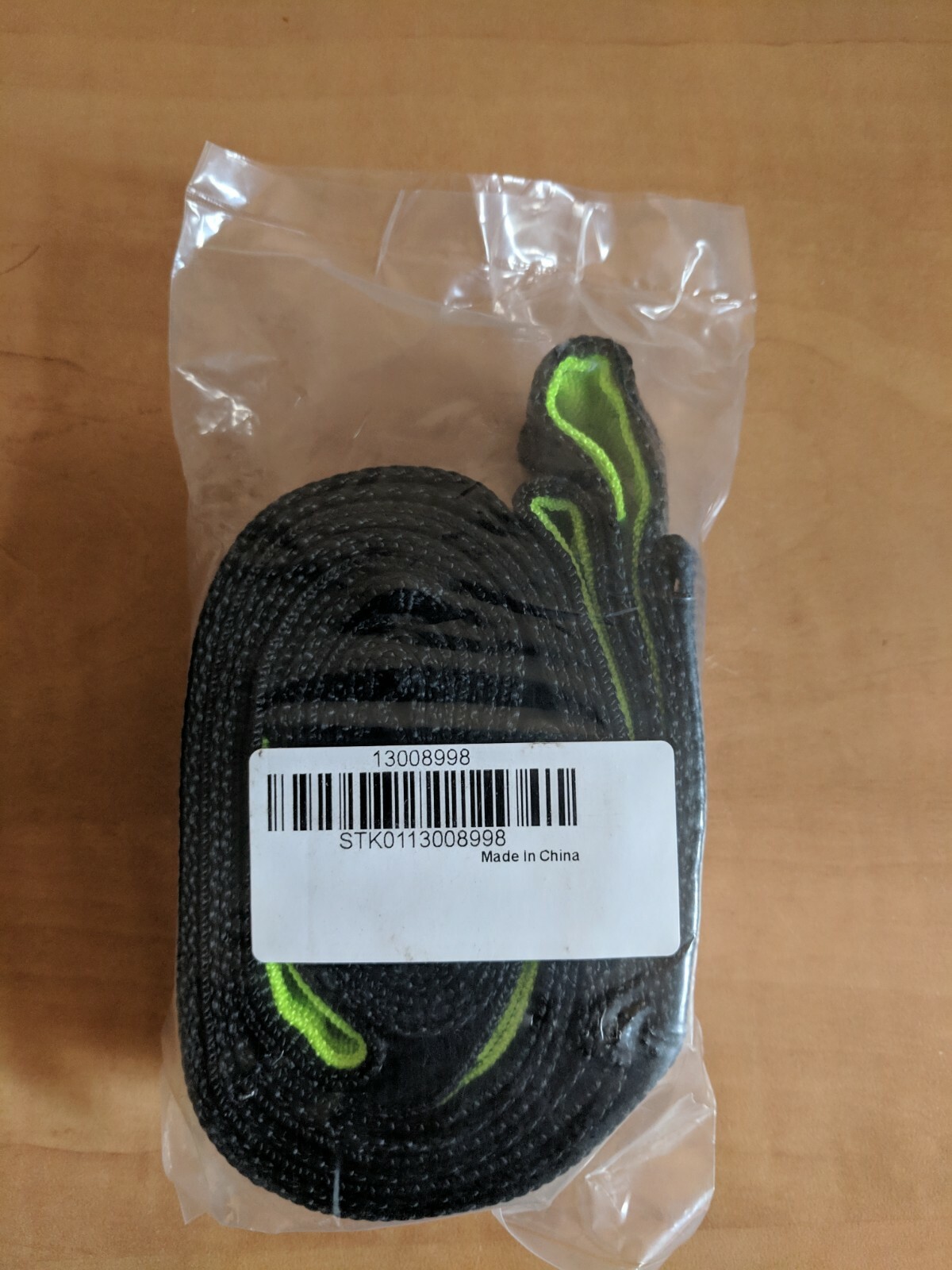 Webbing Ladder 4-Step Etrier Hanging Rope for Climbing Caving Rescue Black