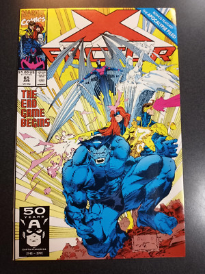 X-Factor #65 Marvel Back Issue Comic Book VF/NM First Print X-Men